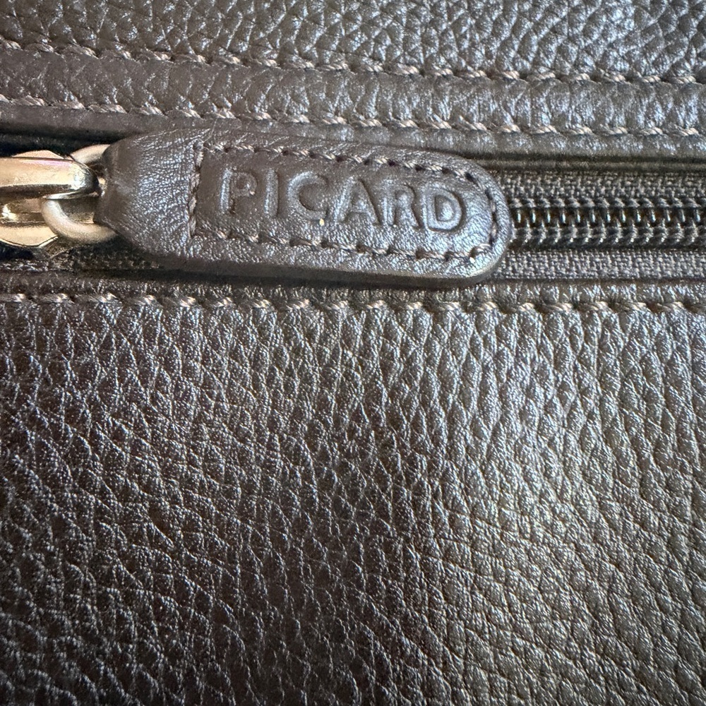 PICARD Men’s Milano Business Bag Café NWOT - Picture 3 of 16
